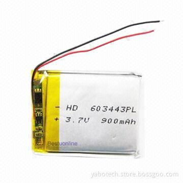Lithium Polymer Battery with 850mAh